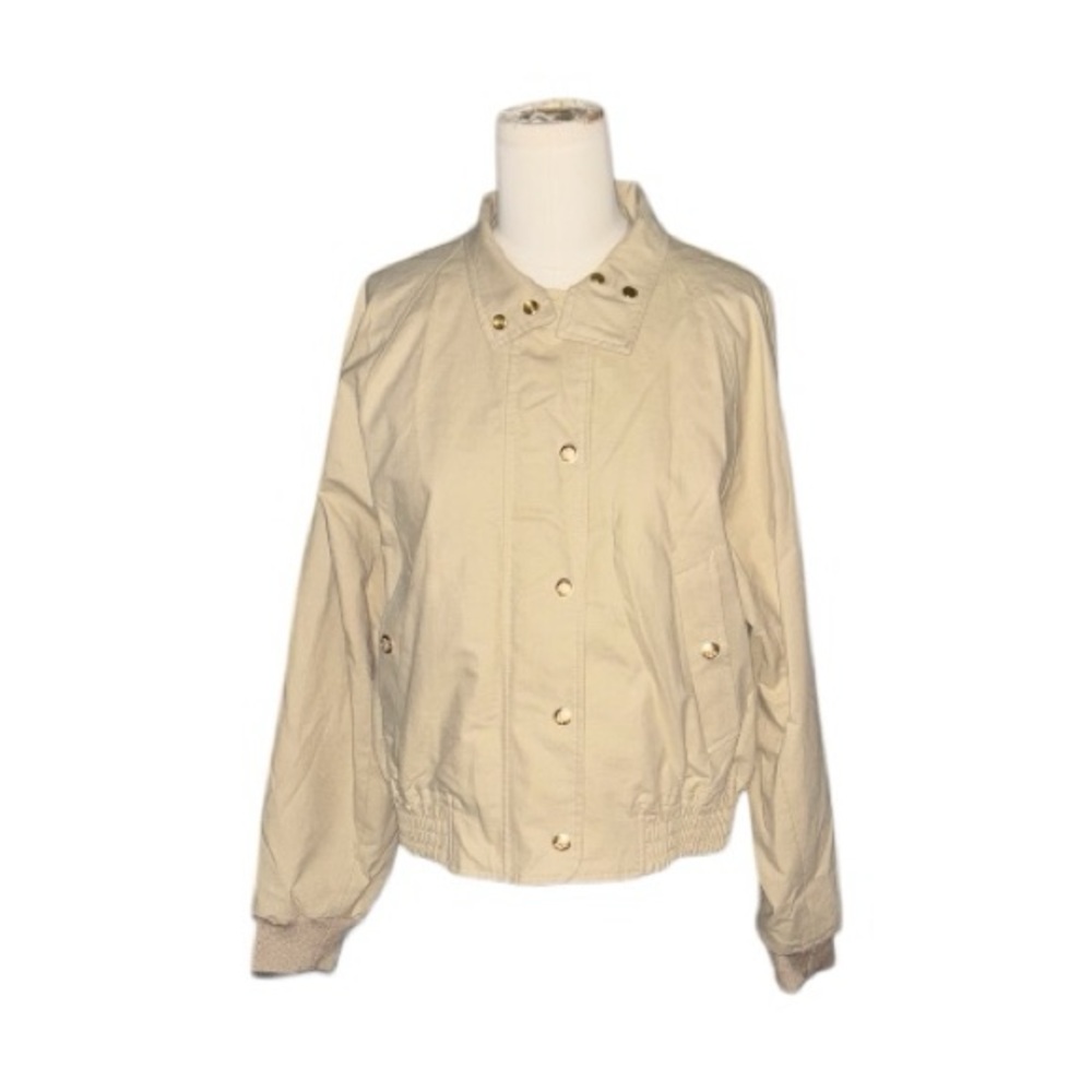 J. Crew Beige Flight Jacket